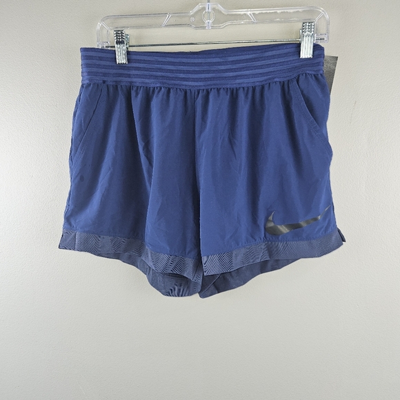 Nike Pants - Nike Dri Fit Athletic Blue Shorts Size M